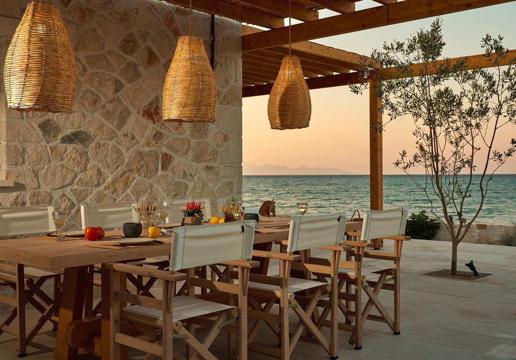 Niova Villa - Seafront, Private Pool And Ionian Sea Views, By Zantewize Алікес Екстер'єр фото