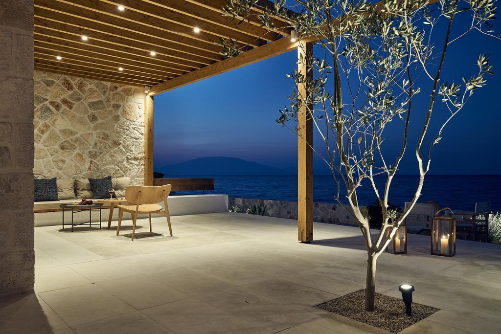 Niova Villa - Seafront, Private Pool And Ionian Sea Views, By Zantewize Алікес Екстер'єр фото