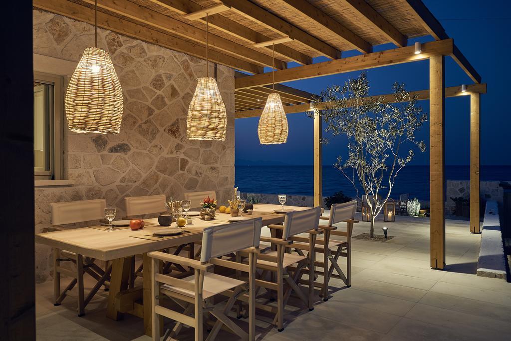 Niova Villa - Seafront, Private Pool And Ionian Sea Views, By Zantewize Алікес Екстер'єр фото